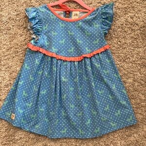 Girls Wild Flowers Top Size 8